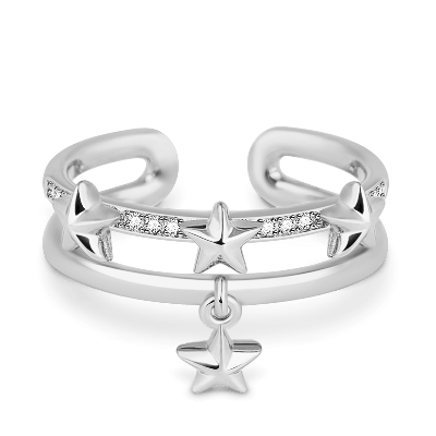 Star Adjustable Ring