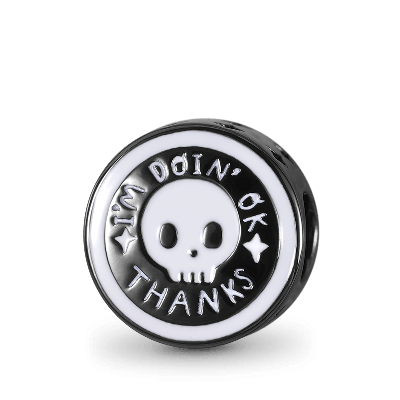 Skelly Skull Charm