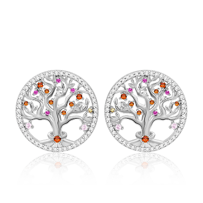 Tree of Life Ear Studs