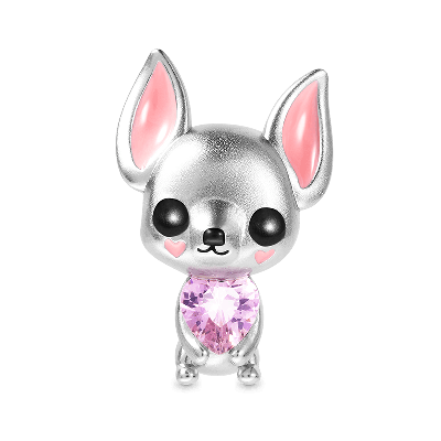 Chihuahua Charm Bead