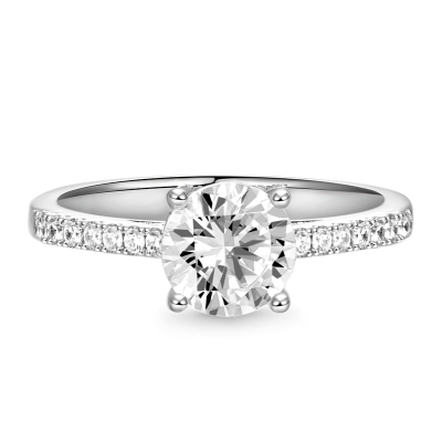 Round Solitaire Ring