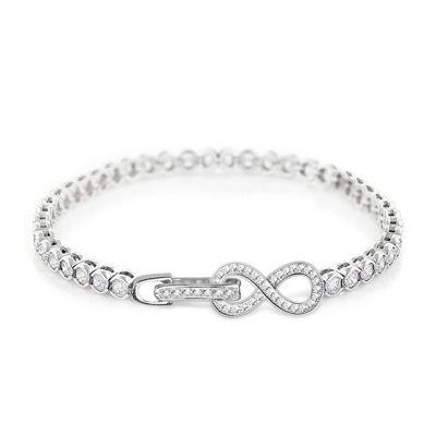 Infinite Tennis Bracelet With