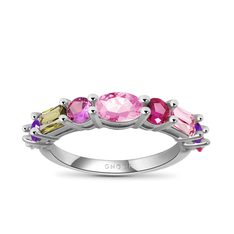 Multi-Color Crystal Ring