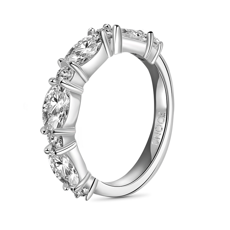 Square-cut Ring Set
